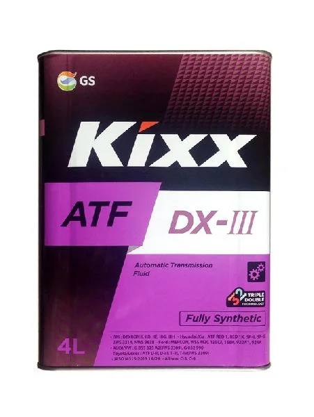 Масло трансмиссионное KIXX ATF DX-III, 4 л
