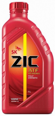 Масло трансмиссионное ZIC ATF DEXRON 6, 1 л 132630
