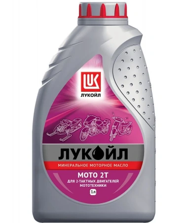 Масло моторное Лукойл Мото 2T (2Т), 1 л